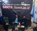 بازدید استاد معارف اسلامی از پاکستان از غرفه نشر الکترونیک «سمت»
